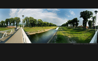 River bridge sky trees landscape - a sky background and trees free wallpaper for desktop