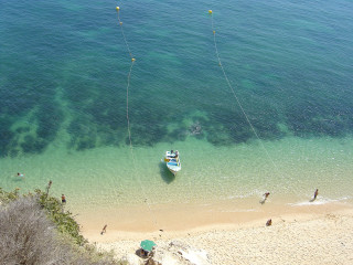 Boat tied rope beach people 5 - a rope free wallpaper