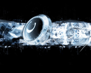 Nike logo black white paint - a splash of paint free wallpaper