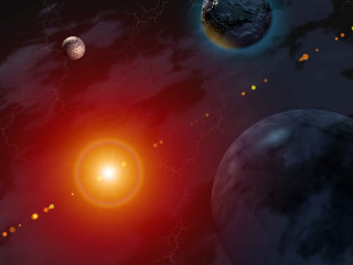 Solar system star planet background - solar free wallpaper