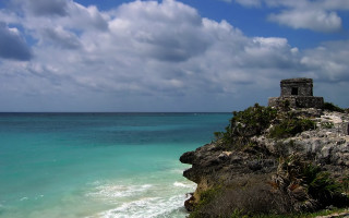 Beach tower water scenery view - fitz hugh lane free wallpaper