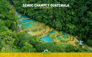 Semuc chapey river forest yellow 2 - spectacular free wallpaper
