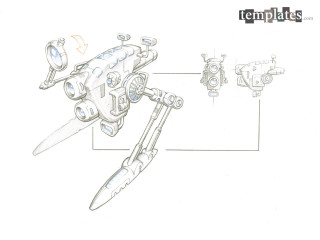 Plane propeller drawing side wheel 2 - side and a propeller free wallpaper for desktop