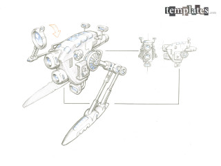 Plane propeller drawing side view 2 - the other side free wallpaper for desktop