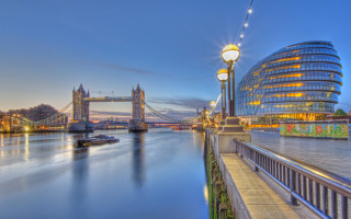 Bridge river boat building light - christopher wren free wallpaper for desktop