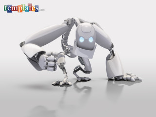Robot white background light blue - eduardo paolozzi free wallpaper