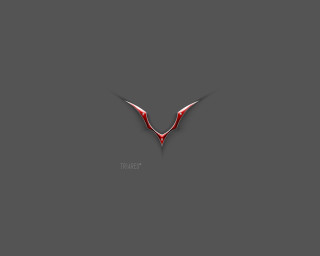 Red v logo gray black 3 - the bottom free wallpaper