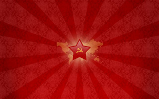 Red star hammer sickle symbol 2 - sick symbol free wallpaper