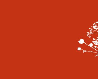 White tree red background white 2 - a white bird free wallpaper for desktop