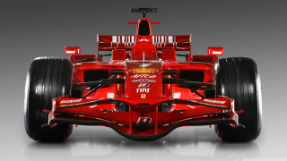 Red race car black wheel - a red race car free wallpaper