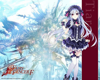 Anime character long hair dress - a dragon free wallpaper for desktop