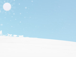 Skiing snowy surface sun sky - a snowy surface free wallpaper for desktop