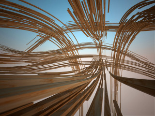 Sticks circle air sky background 3 - a sky background in the background free wallpaper