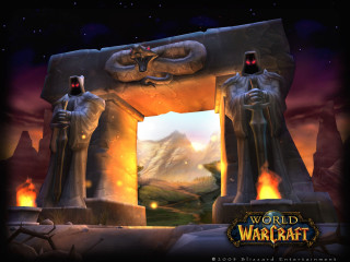World of warcraft entrance giant 2 - the door free wallpaper