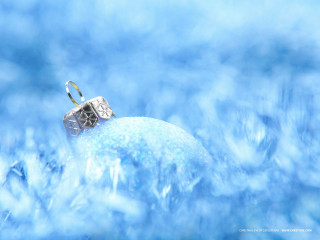 Ring blue ball snow sky 5 - a sky background behind free wallpaper