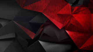 Red black abstract background design - geometric abstract art free wallpaper for desktop