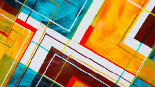 Multicolored pattern squares rectangles painting - square and rectangles free wallpaper