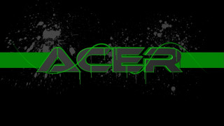 Black green logo acer stripe - a green stripe free wallpaper