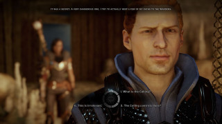 Man hooded jacket woman costume - dynamic camera angle free wallpaper