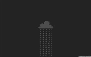 Rain cloud numbers black background - benoit b. mandelbrot free wallpaper