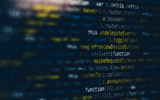 Computer screen words blurry background - les automatiste free wallpaper