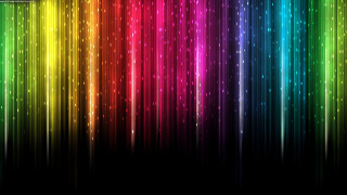 Colorful background stars lines pattern - neon color free wallpaper