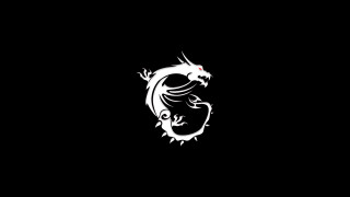 Dragon red eye black background - dai jin free wallpaper