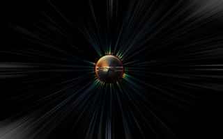 Space station star field planet - chesley bonestell free wallpaper