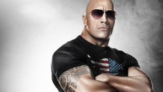 Bald man sunglasses black shirt - an american flag free wallpaper