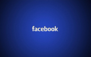 Facebook logo blue background yellow - a facebook logo free wallpaper