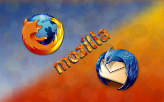 Firefox mozilla colorful background blue - a blue bird free wallpaper for desktop