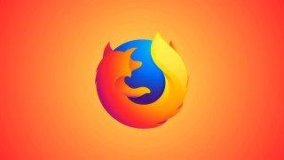 Firefox logo red background blue - a blue flame free wallpaper
