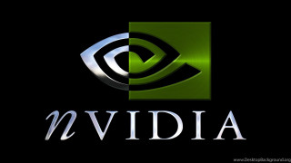 Nvidia logo green black background - a logo free wallpaper