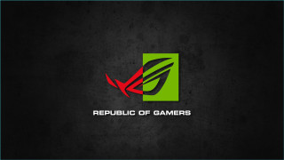 Gaming company green red logo - rtx free wallpaper