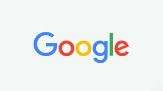 Google logo closeup white background - free technology wallpaper for desktop