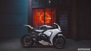 White motorcycle neon sign hot - a white motorcycle free wallpaper