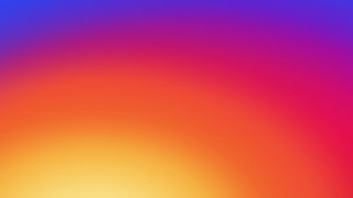 Blurry red yellow background blue - a blue center free wallpaper