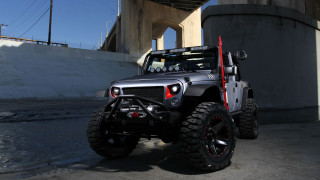 Jeep big tire front bridge - a jeep free wallpaper