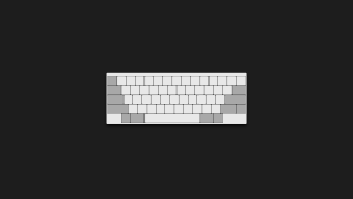 White black gray keyboard background - minimalist free wallpaper