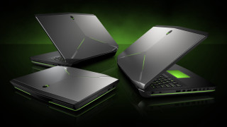 Laptops table black surface green - a black surface free wallpaper