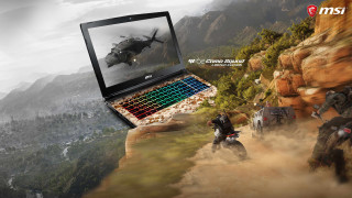 Laptop helicopter mountains people esao - esao free wallpaper