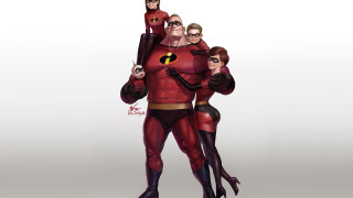 Costume group people pose light - a pose free wallpaper