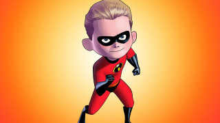 Red suit man running yellow 2 - chase stone free wallpaper