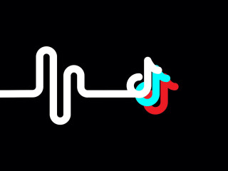 Black white red blue typographic - a red line free wallpaper for desktop