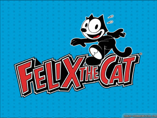 Cartoon cat flying over flex - a cartoon cat free wallpaper
