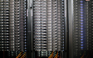 Large server wires backdrop monstergirl - complex free wallpaper