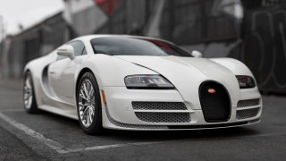 White bugatti parking lot graffiti - a parking lot next free wallpaper