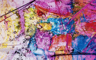 Colorful bubbles painting artwork vibrant - gutai group free wallpaper for desktop
