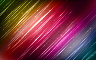 Colorful background lines stars sky - text free wallpaper for desktop