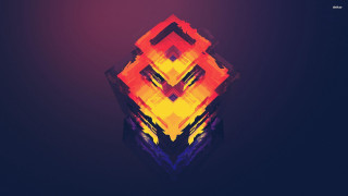 Colorful abstract dark background red 2 - liam brazier free wallpaper